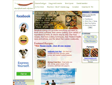 Tablet Screenshot of bangkokcooking.com